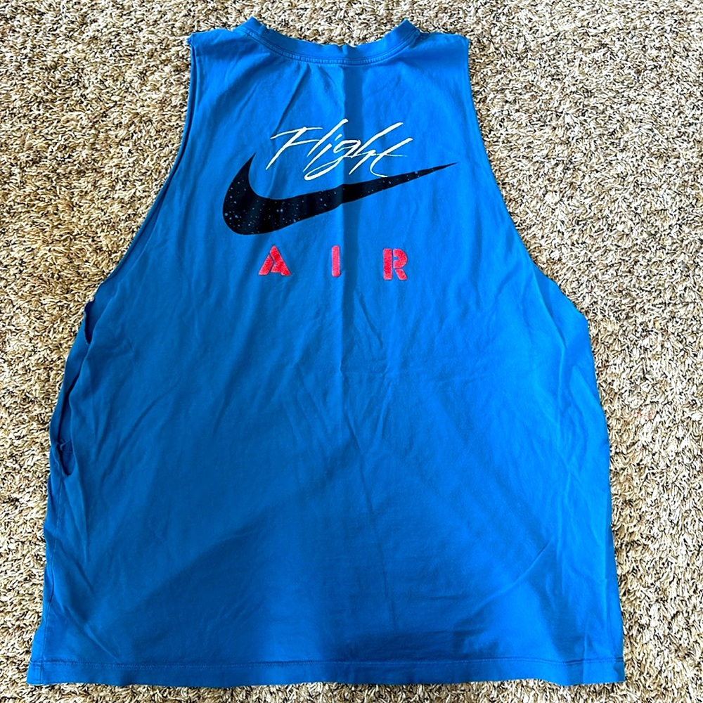 Nike cutoff shirt
